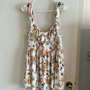$10 Moving Sale!!! Torrid Floral Ruffle Babydoll